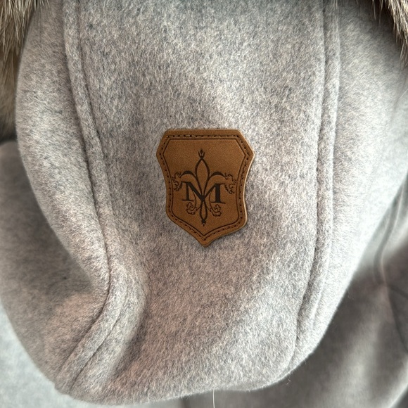 Mackage down wool parka fur size small - Picture 3 of 9